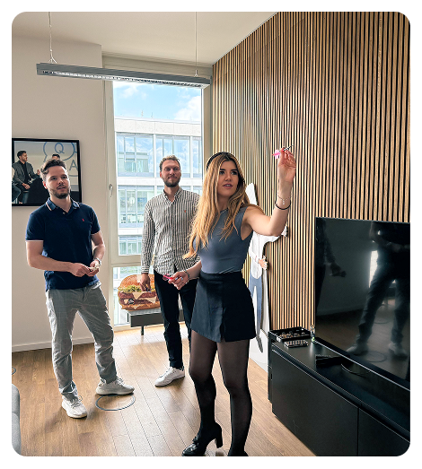 So sieht Teamspirit im Sales bei Loftfilm aus