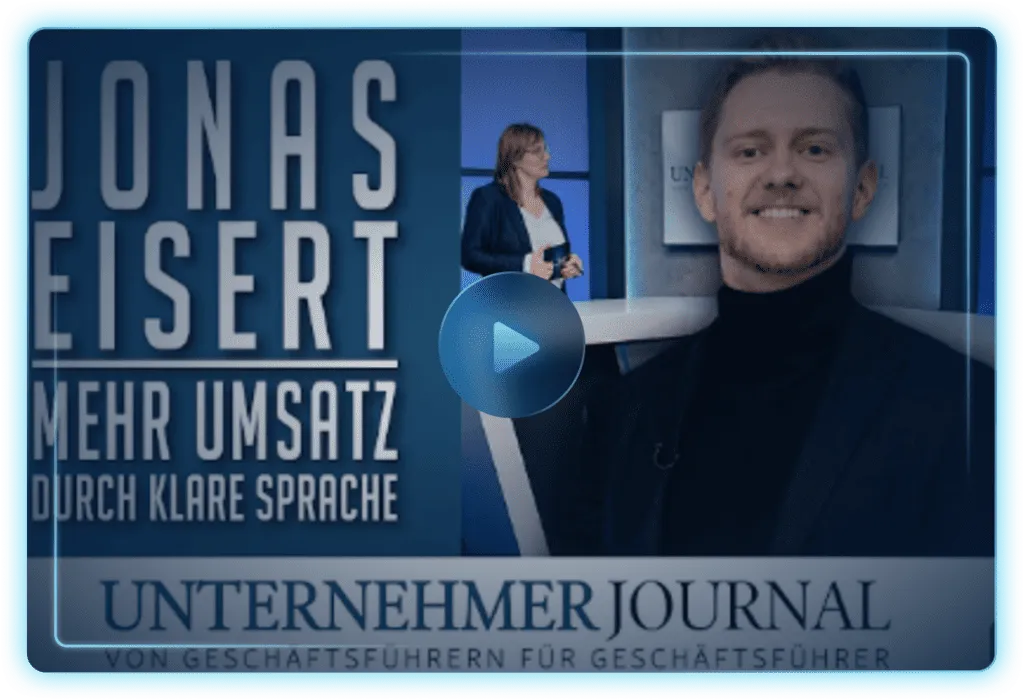 Jonas Eisert im Interview: Mehr Umsatz durch klare Sprache